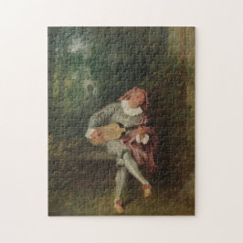 Quebra-cabeça Belas Artes - Mezzetin - Antoine Watteau