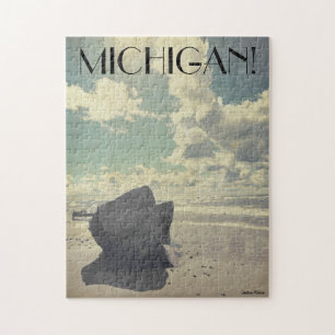 Quebra-cabeça Beleza ao longo do Lago Michigan