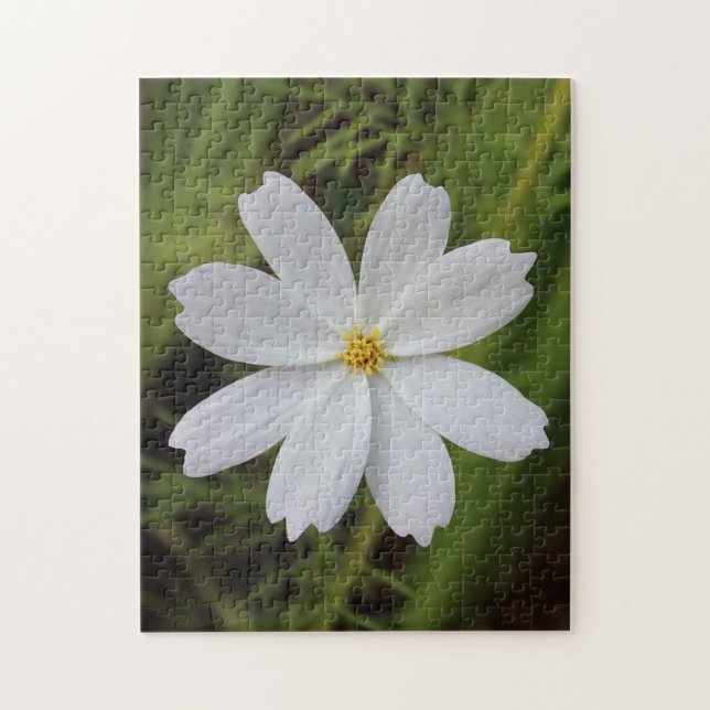 Quebra-cabeça Beleza branca lisa (Vertical)