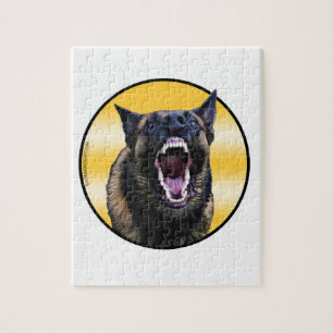 Quebra-cabeça Belga de descascamento Malinois "Maligator "