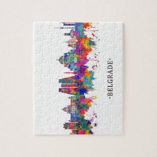Quebra-cabeça Belgrado Sérvia Skyline