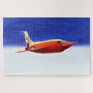 Quebra-cabeça Bell X-1 "Glamorous Glennis" - Aeronaves Supersôni