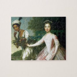 Quebra-cabeça Belle de Elizabeth do Dido e senhora Murray