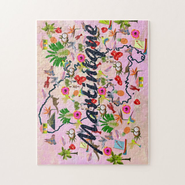 Quebra-cabeça Belle Martinique  (Vertical)