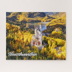 Quebra-cabeça Belo Castelo Neuschwanstein, Alemanha