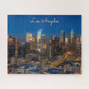 Quebra-cabeça Belo Centro Los Angeles no Sunset