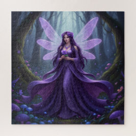 Quebra-cabeça Belo Fevereiro Ametist Fairy