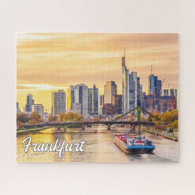 Quebra-cabeça Belo Frankfurt, Alemanha (Horizontal)