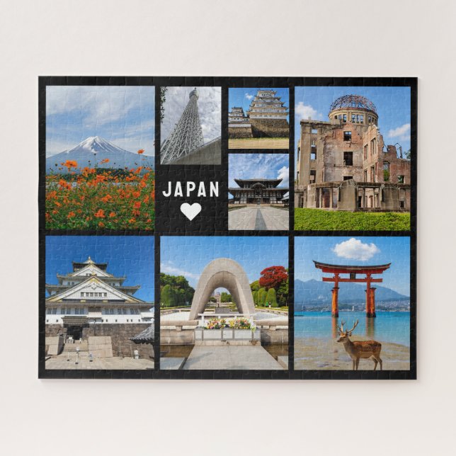 Quebra-cabeça Belo Japão (Horizontal)