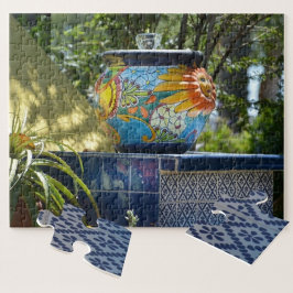 Quebra-cabeça Belo Jardim Inspirado Mexicano