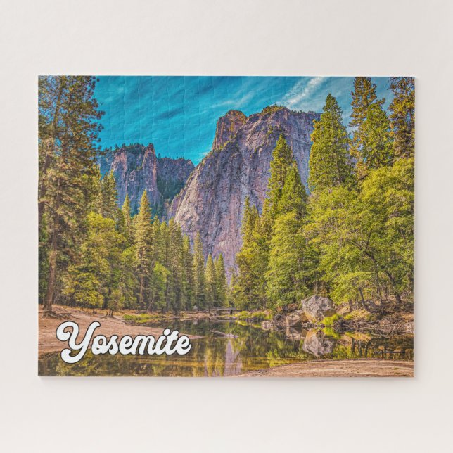 Quebra-cabeça Belo Parque Nacional Yosemite, EUA (Horizontal)