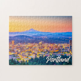 Quebra-cabeça Belo Portland, Oregon, EUA