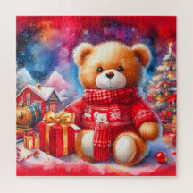 Belo Urso de Teddy De Natal