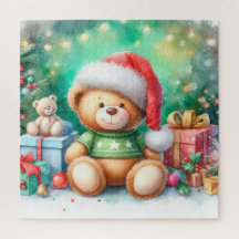 Belo Urso de Teddy De Natal