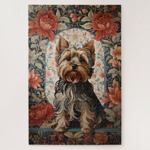 Quebra-cabeça Belo Yorkie   Yorkshire Terrier Portrait