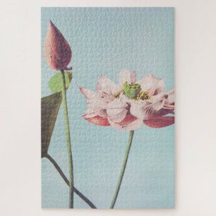 Quebra-cabeça Belos impressões fotomecânicos das Flores de Lotus