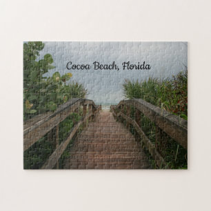 Quebra-cabeça Bem-vindo a Cocoa Beach, Flórida!
