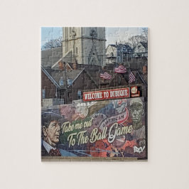 Quebra-cabeça Bem-vindo a Dubuque, Iowa Keepsasasair Souvenir