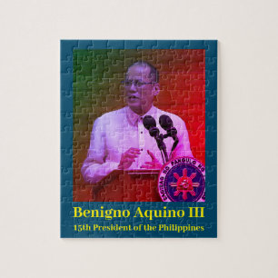 Quebra-cabeça Benigno PNoy Aquino III 15 Presidente Filipinas