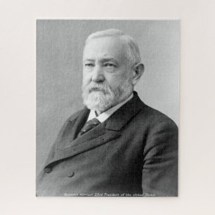 Quebra-cabeça Benjamin Harrison 23º Presidente da América.