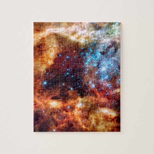 Quebra-cabeça Berçário Estelar R136 Nebulosa da Tarântula Foto d (Vertical)