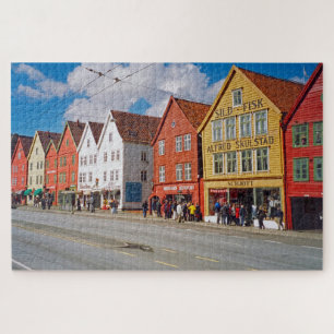 Quebra-cabeça Bergen, Noruega 1014-pc