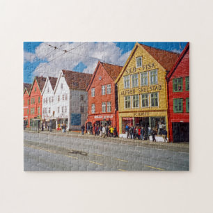 Quebra-cabeça Bergen, Noruega 252-pc