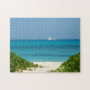 Quebra-cabeça Bermuda - navio de cruzeiros no oceano