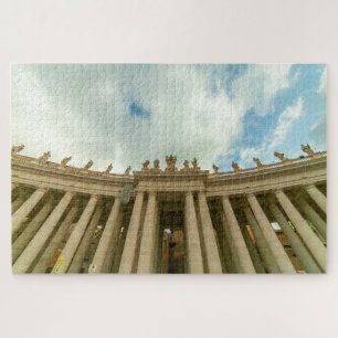 Quebra-cabeça Bernini colonnade S. Peter Basilica, Roma, Itália