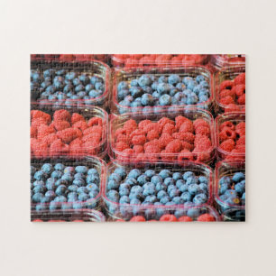 Quebra-cabeça Berries, Berries e Mais Berries - 11x14 -252 pc