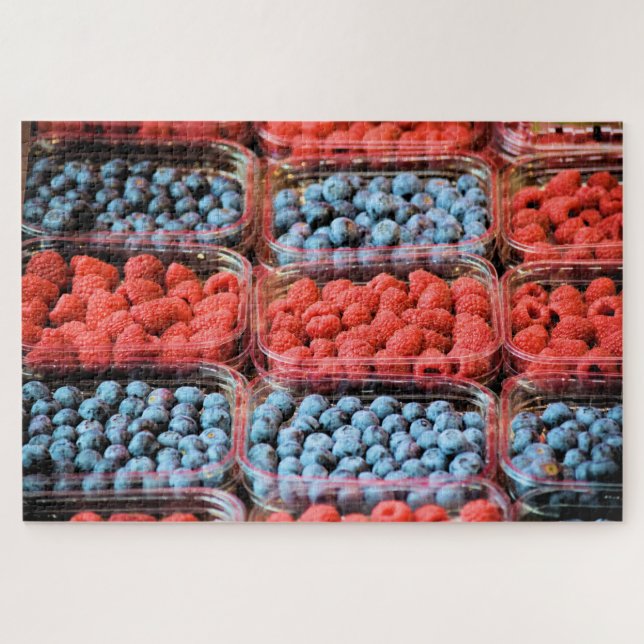 Quebra-cabeça Berries, Berries e More Berries - 20x30-1014 pc (Horizontal)