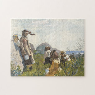 Quebra-cabeça Berry Pickers Winslow Homer