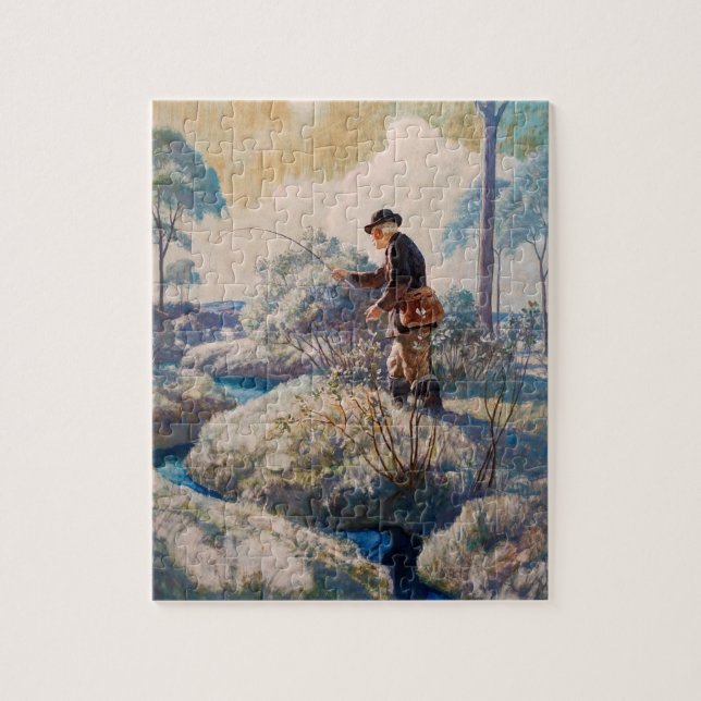 Quebra-cabeça Bert McCorrison por Newell Convers Wyeth (Vertical)
