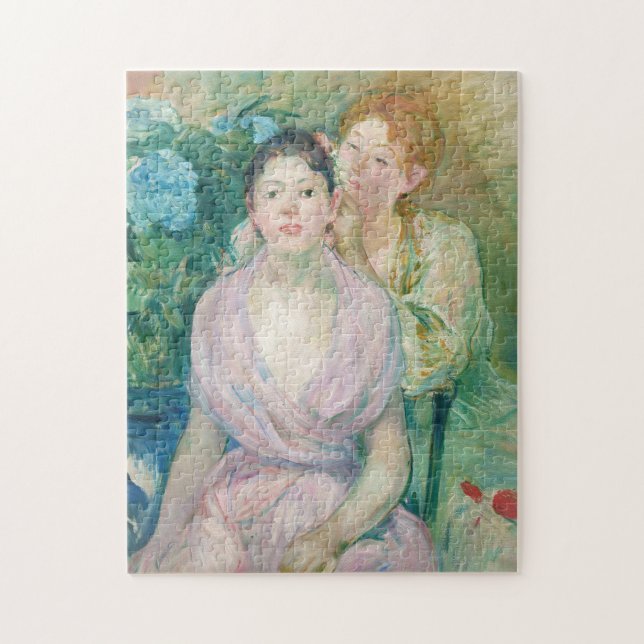 Quebra-cabeça Berthe Morisot - A Horstensia / As Duas Irmãs (Vertical)