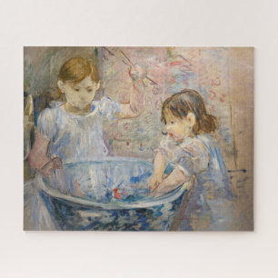 Quebra-cabeça Berthe Morisot - Crianças na Bacia