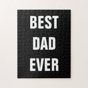 Quebra-cabeça Best Dad Ever Father's Day Birthday Gift Custom