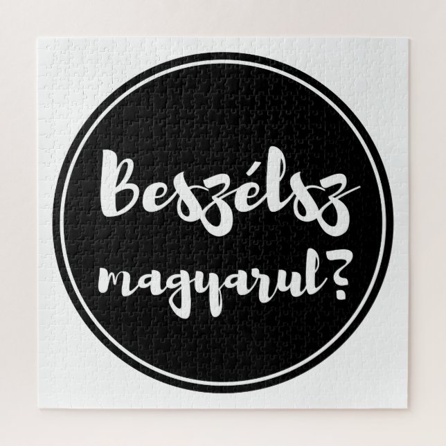 Quebra-cabeça Beszélsz Magyarul, Você fala húngaro, pin (Vertical)