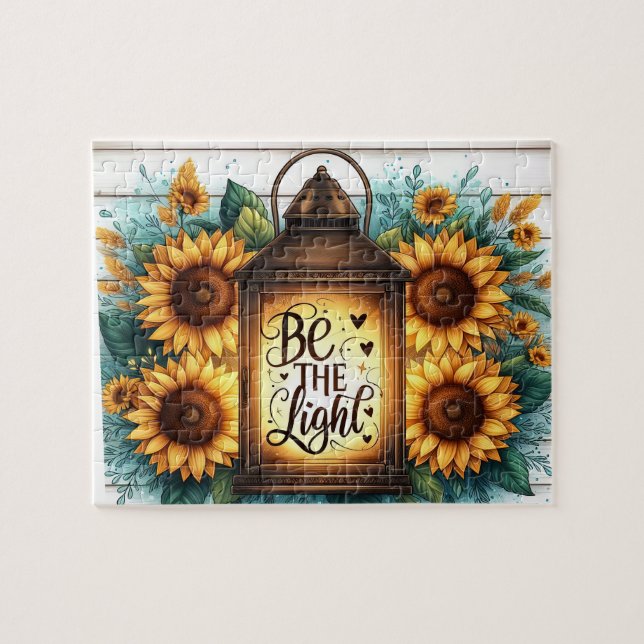 Quebra-cabeça bíblia cristã inspiradora Verse (Horizontal)