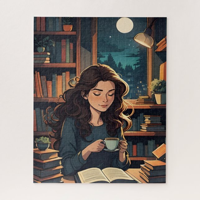 Quebra-cabeça Biblioteca (Vertical)