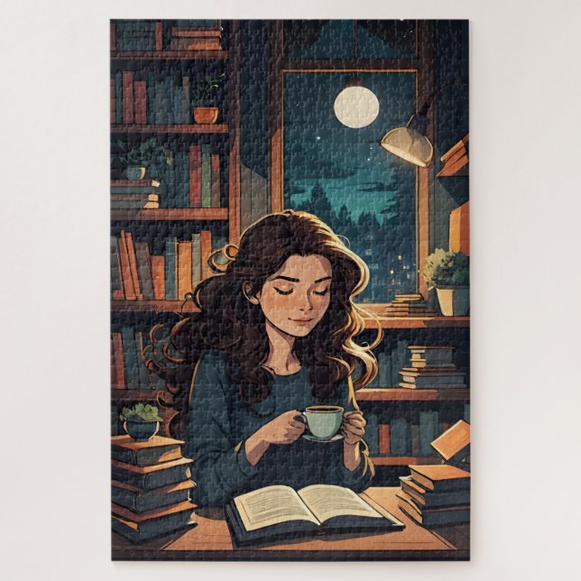 Quebra-cabeça Biblioteca (Vertical)