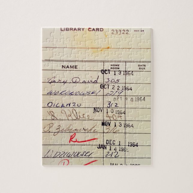 Quebra-cabeça Biblioteca Card 23322 (Vertical)