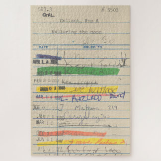 Quebra-cabeça Biblioteca Card 3503 Explorar a lua