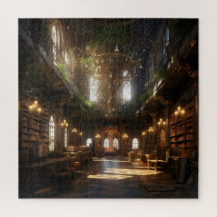 Quebra-cabeça Biblioteca de fantasia