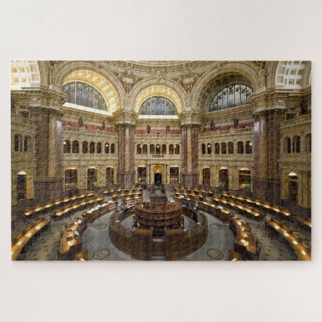 Quebra-cabeça Biblioteca do Congresso (Horizontal)