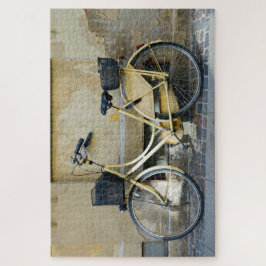 Quebra-cabeça Bicicleta Amarela, Copenhaga, Dinamarca