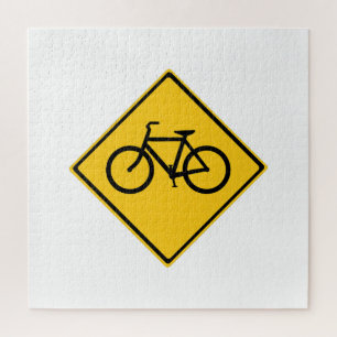 Quebra-cabeça Bicicleta de Sinal de Estrada