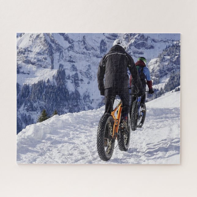 Quebra-cabeça Bicicletas de neve Fatbikes Bicicletas de montanha (Horizontal)
