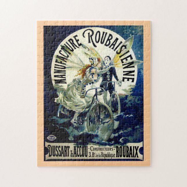 Quebra-cabeça Bicicletas de Roubaisienne da fabricação (Vertical)