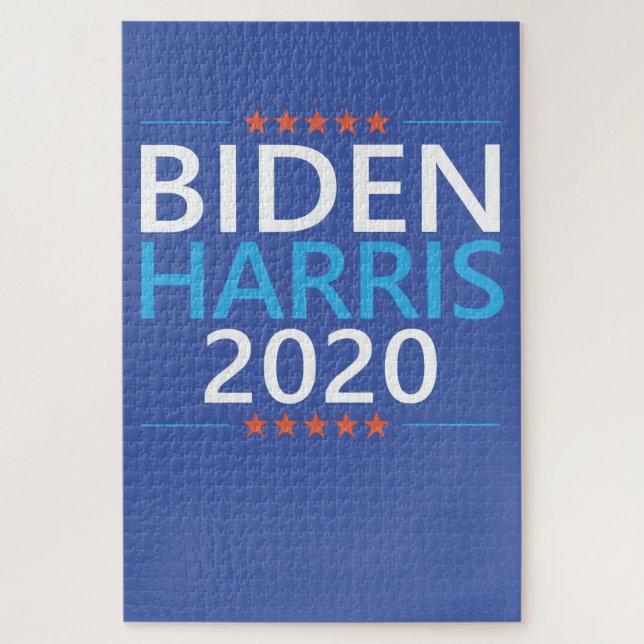 Quebra-cabeça Biden Harris 2020 para a eleição do presidente dos (Vertical)