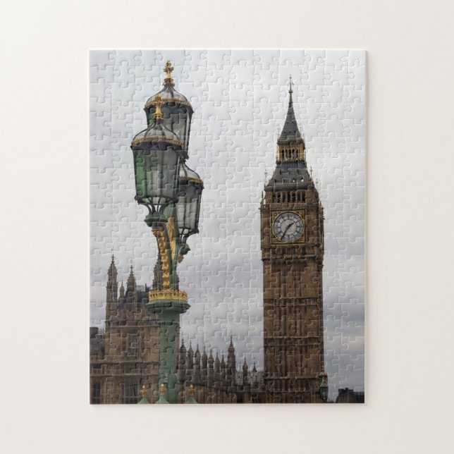 Quebra-cabeça Big Ben - Londres - Questão de Perspectiva - 11x14 (Vertical)